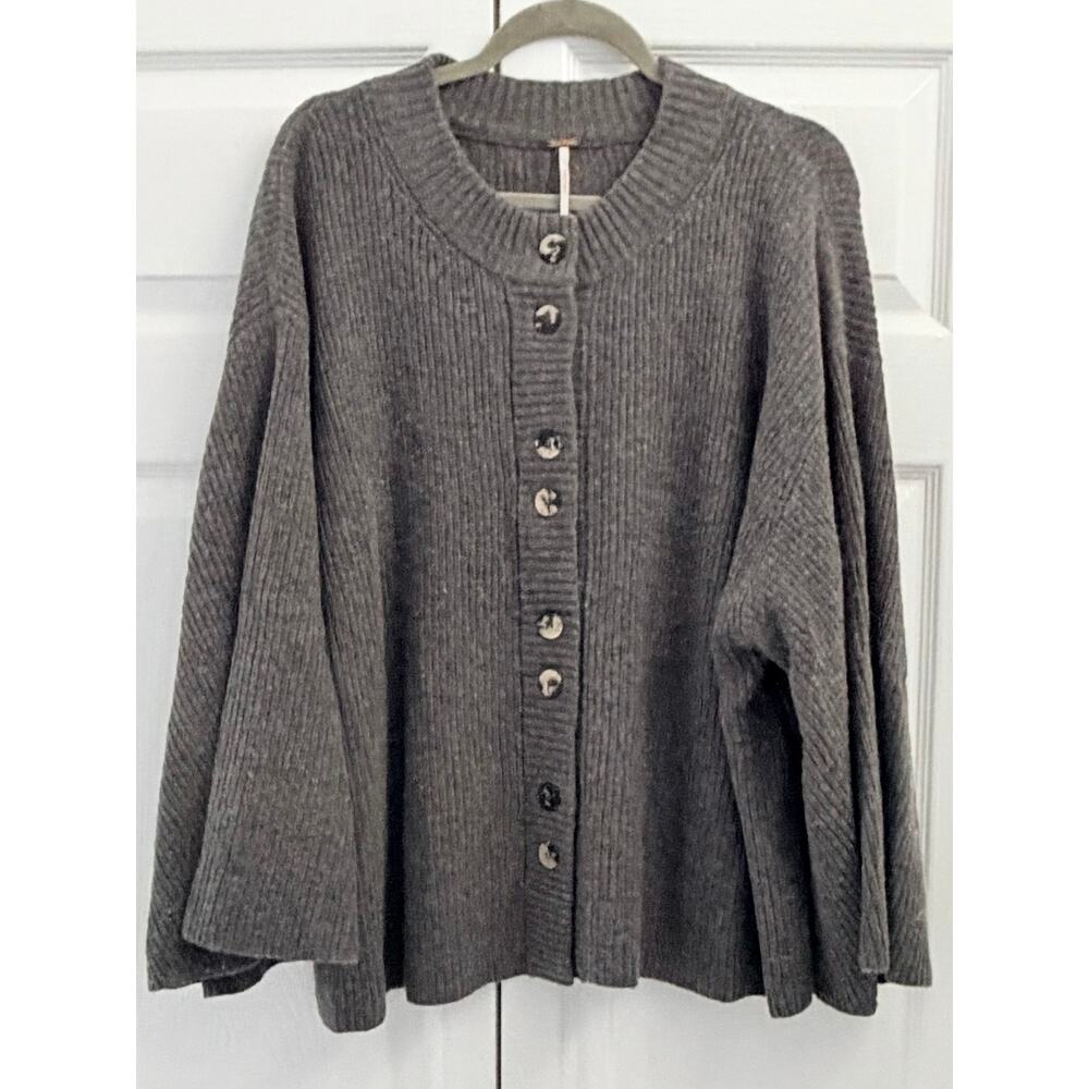 Free People Vanilla Cape Cardi NWT Size Small Cardigan - Picture 4 of 5